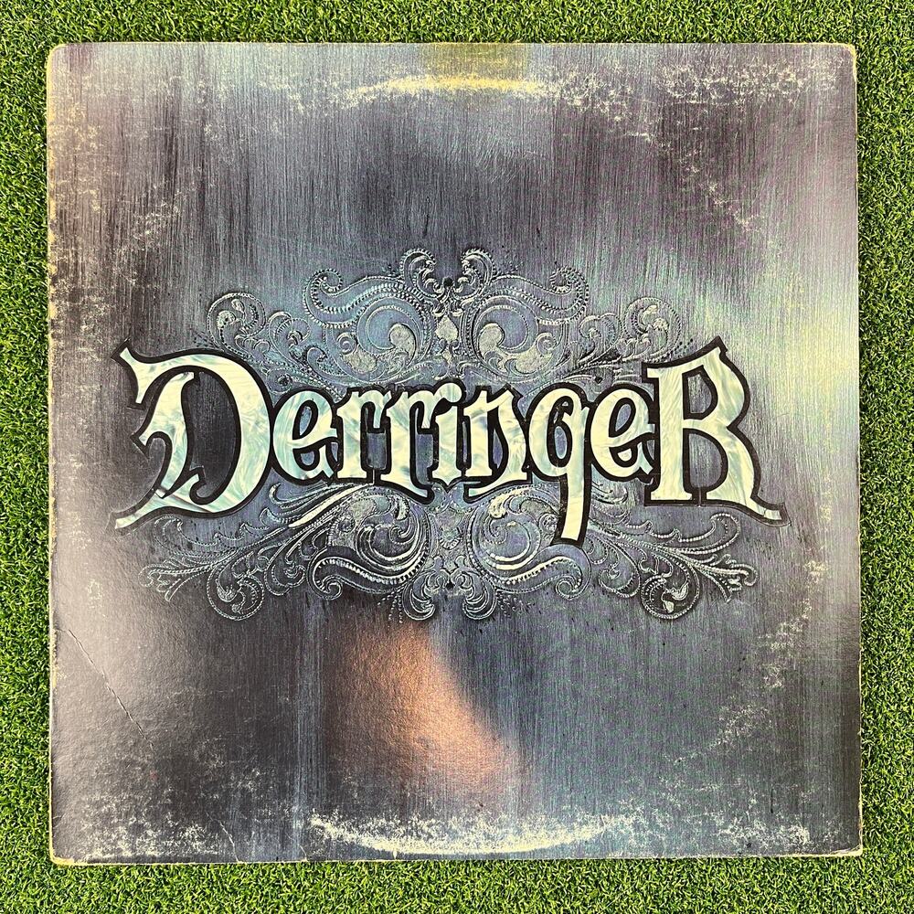 Vintage Self Titled Vinyl LP Record Album Derringer 1976 Blue Sky Records